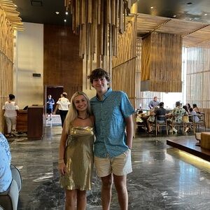 Zara gold metallic dress